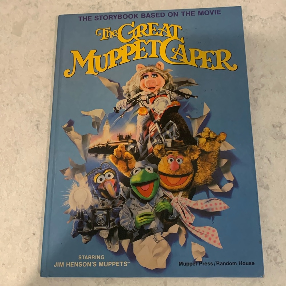 Vintage Storybook: Based on the movie The Great Muppet Caper